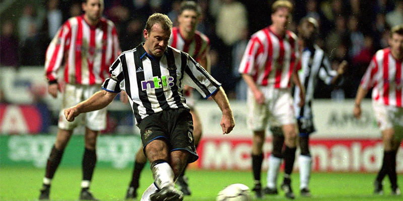 Alan Shearer là một trong những cầu thủ đá Penalty tốt nhất