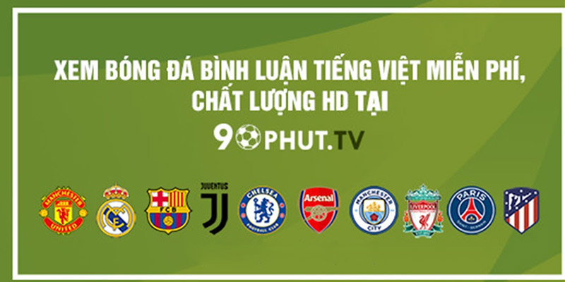 Xem bóng đá miễn phí tại 90phut TV